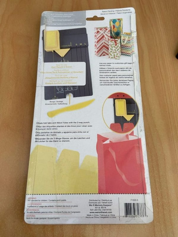 WeR Memory Keepers Banner Punch Board - Image 2