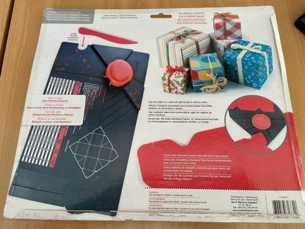 WeR Memory Keepers Gift Box Punch Board - Image 2
