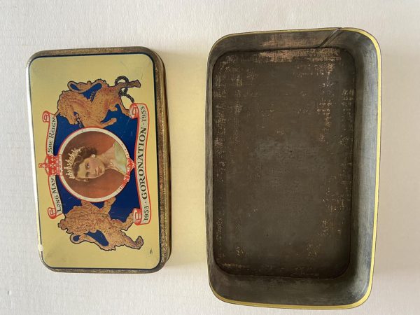 1953 Cadbury Fry Hudson Coronation Tin - Image 6