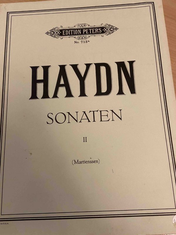 Edition Peters #713b Haydn Sonaten II