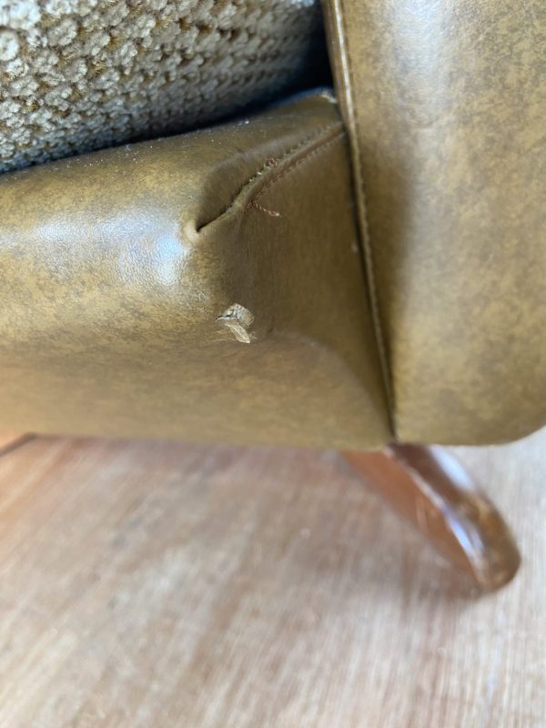 Mid Century Swivel Armchair - Image 3