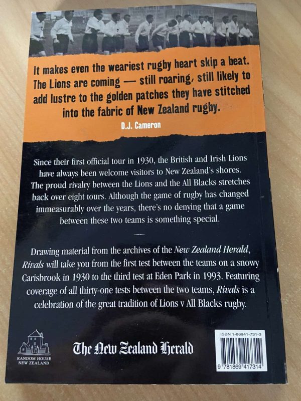 Rivals 75 Years of the Lions Vs the All Blacks - Image 2