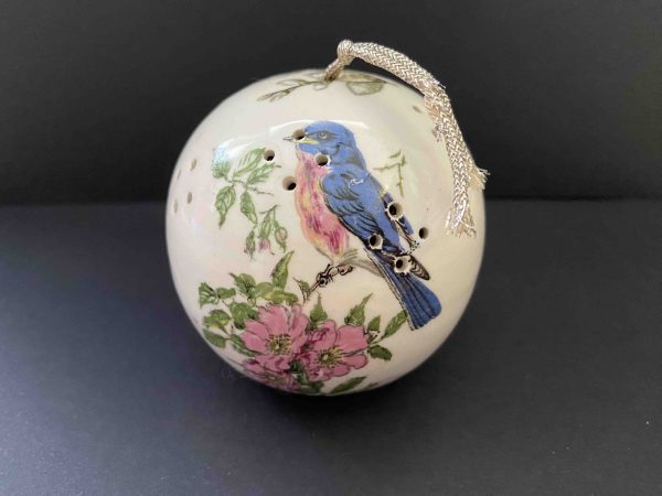 Vintage Porcelain Bird Pomander