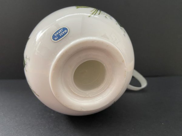 Vintage Porcelain Blue Rose Pomander - Image 5