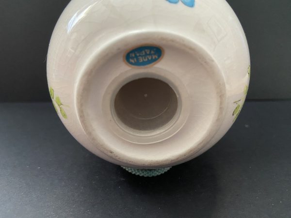 Vintage Porcelain Blue Daisy Pomander - Image 5