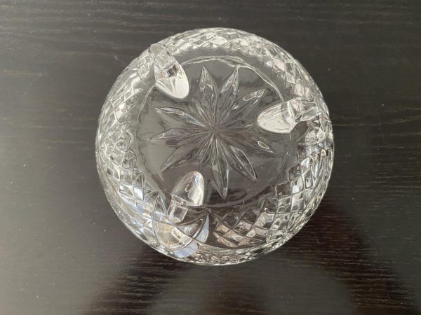 Lead Crystal Footed Fruit Bowl - Image 4