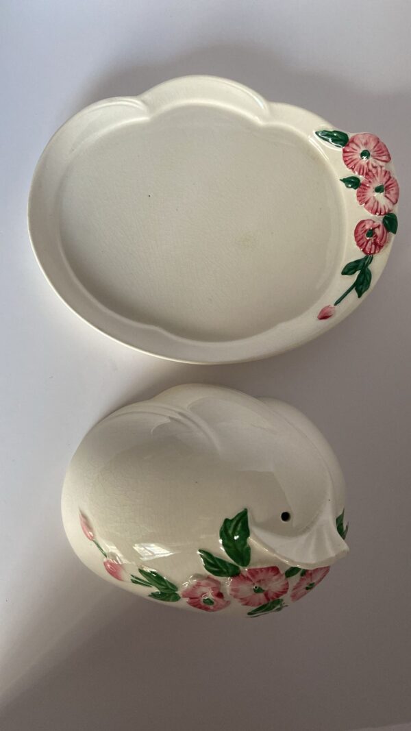 Vintage Maling England Butter/Cheese Dish - Image 4