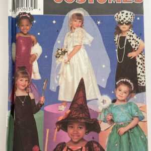 Simplicity 5887 Child's Costumes (Size A 3-8)