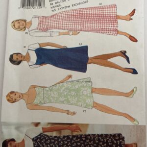 Butterick 3901 Misses' dress, jumper & top (Size14,16,18)
